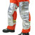 美康（meikang） 防火护腿 铝箔耐1000度高温 防烫隔热护膝 长50cm MKP-1303 银白 