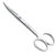 HKNA 实验用剪刀 不锈钢实验室手术剪刀 弯刀 单位：个  手术弯尖18cm 