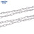 金诗洛 KSL201 塑料警示链条  路锥链条 隔离链子 链条 警示防护链条 隔离墩链条（10mm白色-5米）