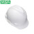 梅思安（MSA）10146530 ABS标准型一指键针织布帽衬国标D型下颚带安全帽 白色 1顶