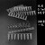 荧光定量 PCR 8连管 0.2ml 八连管2F8联管 排管 平盖 专用架子
