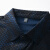 MRPYT薄款印花短袖t恤男2024新款夏季翻领半袖衫商务休闲上衣 蓝色 165/S适合105-120斤