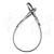 祁衡 304不锈钢钢丝绳压制 起重不锈钢丝绳 双头铝套压制 钢线包塑钢丝绳 8mm-1米长 一米价 