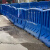 施工水马全新料1.8高可注水围挡塑料市政围栏防撞隔离墩三孔水马
