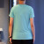 阿迪达斯（Adidas）男装短袖T恤夏季运动健身服跑步训练舒适透气休闲 GP7654绿色  M