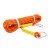 援邦 耐磨攀岩爬山动力安全绳 直径12mm长70米（橙色）