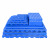 冰禹 塑料托盘长方形垫板仓库防潮网格拼接 900*300*100mm蓝色 bf-124