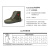 搏峰（BOFENG）高帮解放鞋 GZX2 防滑透气劳保鞋胶鞋 绿色 44码