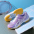 户登羽毛球鞋男士春秋透气网球鞋夏季新款初高中学生女孩防滑乒乓球鞋 668H紫色 47码