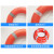 巴维斯 救生圈 成人塑料泡沫全塑救生实心反光游泳求生圈定制logo 1个