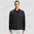 迪桑特（DESCENTE）训练运动POLO领衬衫领男士梭织上衣外套冬季新款 BK-BLACK XL (180/100A)