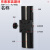 X轴燕尾槽滑块LWX60/25/40-100长行程齿轮齿条型手动位移微调平台 LWX25-50(行程30mm)
