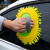 魅祥 洗车拖把洗车刷雪尼尔可伸缩擦车清洁刷子 双节不锈钢（绿色）+刷套