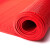 特厚PVC防滑垫镂空防滑地垫防水浴室防滑垫洗手间卫生间厨房大厅走廊门口塑料地垫 加密型特厚6.0mm-红色 90X40【公分】