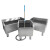 海斯迪克 HKhf-10 不锈钢拖把池 学校单位食堂拖布池 洗物池 45*41*55