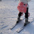 滑雪护具 滑冰小乌龟黑白熊毛绒玩具户外运动护垫 成人儿童男女护臀护膝防护用品护具 滑雪装备 黑白熊 成人一套（一个护臀2个护膝）