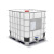 玛仕福 IBC吨桶集装储水桶罐 化工塑料桶 1000L白色吨桶（无阀门款）