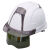 日本制TOYO SAFETY安全帽工地高强劳保防灾头盔透气舒适 白灰+深色前遮挡 头围53-62544g