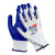 N518丁晴劳保手套乳胶耐磨耐用柔软钢筋工地工作防护手套 丁腈蓝N518（左手24只） 12双