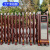 如松定制铝合金电动伸缩大门政府单位院大门自动隔离栏杆收缩围栏护栏 RS-B315 米