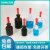 白玻璃滴瓶3060125ml透明试剂瓶红胶头吸管滴瓶化学实验精油瓶 白色单滴管60ml（不含帽）