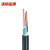 沈缆金环 ZR-YJV22-0.6/1KV-3*10+1*6mm² 国标铜芯铠装阻燃电力电缆 1米