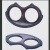 鸣固 拖泵眼镜板  φ200(1315328 5 眼镜板60C1816.4.4P)