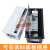 天智多媒体会议桌面插座多功能毛刷桌面插座嵌入式多媒体接线盒信 白色(400*135mm)