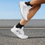 adidas GALAXY 5挑战里程舒适跑步运动鞋女子阿迪达斯官方 白/灰 37