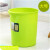 中环力安 垃圾桶创意大号办公室无盖垃圾篓塑料桌面厨房卫生间垃圾桶8 大号绿色 26.5X30cm