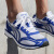多威（Do-win）跑鞋男女新款专业马拉松跑步鞋体育学生体测田径运动鞋 经典白蓝/MR3515A 35