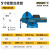 沪鼎台虎钳台式夹具台钳固定器虎钳工教学虎钳台工业级重型砧台 6寸加重大砧板 工业 28.5公