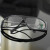 鸣盾209欧式电焊玻璃眼镜焊工专用护目镜防强光防亚弧光眼镜 209墨绿焊工镜 单眼镜