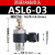 气动调速接头SL4-M5 6-02 SL8-02 10-4 1203软管快插接头节流气嘴 精品ASL603