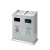 商场公共环保分类垃圾桶双桶不锈钢机场车站直投式双桶果皮箱大号 型号LJH-036-3/0ba