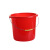 有豫 塑料水桶手提洗车多规格塑料桶加厚户外水桶   pp材料铁把手20L 默认发红色  单位：个