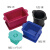 亚速旺(AS ONE) 3-8579-03 冰桶 方型(蓝色) 1个