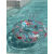 薇欧漫ins美人鱼游泳圈网红卡通成人泳圈婴幼儿坐圈宝宝腋下圈浮圈 80亮片泳圈（6090斤） 手机袋+1个气筒