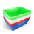 益美得 清洁蓝 塑料框镂空沥水篮塑料蓝 颜色随机48.5*38*13.5CM FW2374