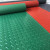 鸣固 牛津防滑地垫 加厚耐磨PVC橡胶地毯仓库走廊浴室塑胶垫 红色-宽3m长15m厚1.5mm