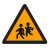 驼铃纵横 JS-600 交通标志牌 圆牌三角牌交通标识反光标牌限速牌限高指示禁令警告组合标志 注意儿童
