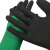 乳胶发泡手套劳保耐磨防滑塑胶橡胶浸胶透气工作劳动防护手套干活 加强耐磨发泡王24双绿色 L