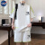 NASA WASSUP潮牌运动套装男夏季男生休闲搭配港风运动一套短袖短裤两件套夏装 白色 L