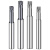 65度钨钢三螺纹铣刀 CNC三齿铣刀M1-M24 不锈钢钛 合金用 铝用 M1.6*0.35