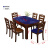 益美得 MQ789 橡胶木餐桌实木餐桌跳台可伸缩折叠桌椅 1.38米一桌四椅