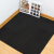 自粘地毯卧室房间拼接方块免胶商用客厅地垫 黑色 单条纹 自粘45*45cm 5平方价