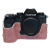 雷米瑞原装适用于富士XS10相机保护套粉色底座半套皮套小红书取电池xs20 XS10墨绿色底座