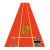 鹰嘴龙 短跑激光计时器体能训练测试仪器 蛇形跑往返跑计时（标准）