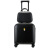 MIEHONE行李箱子母旅行套箱万向轮拉杆箱密码箱小登机箱礼品 802子母箱黑色 18英寸