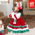 野贝萌圣诞节洛丽塔2024新款西班牙Lolita公主裙新年拜年服女童礼服 酒红色2086 预售 90cm